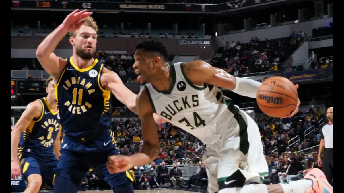 milwaukee bucks vs pacers match player stats