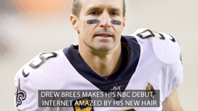 Drew Brees Makes His NBC Debut, Internet Amazed by His New Hair